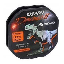 ŻYŁKA - DINO DYNAMIC II - 0.10mm/2.20kg/150m - op.2szp.